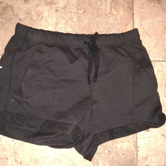 PINK Victoria's Secret Pants - Rare French Terry Black Athletic Shorts Pink Victoria Secret Small Ladies Shorts